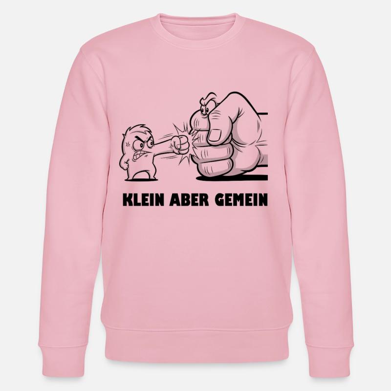 Sarkastischer Spruch: Kein aber Gemein - Stanley/Stella Unisex Bio-Sweatshirt CHANGER - Hellrosa