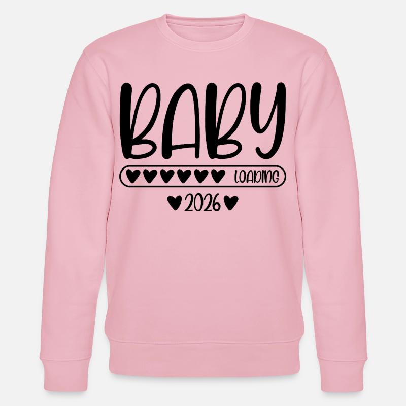 Baby 2026 loading - Stanley/Stella Unisex Bio-Sweatshirt CHANGER  - Hellrosa
