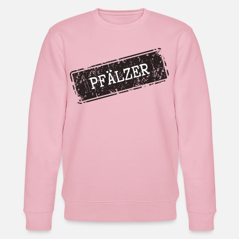 Conception d'impression régionale du Palatinat - Sweat bio CHANGER Stanley/Stella Unisexe - rose pâle