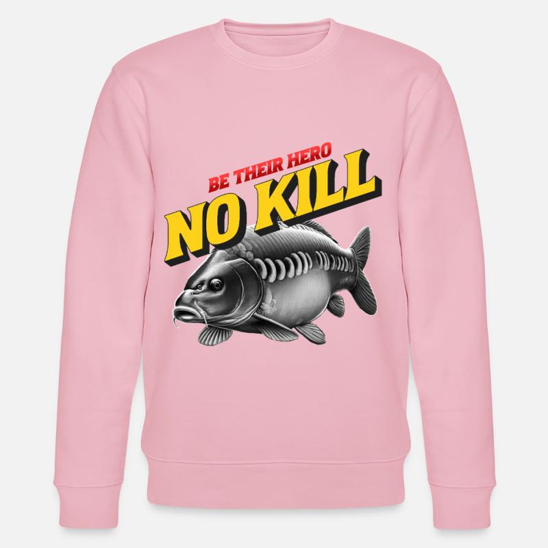 CAPE: Sei ihr Held! - Stanley/Stella Unisex Bio-Sweatshirt CHANGER - Hellrosa