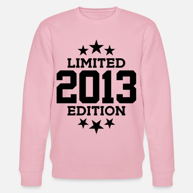 ÉDITION LIMITÉE 2013 13E ANNIVERSAIRE - Sweat bio CHANGER Stanley/Stella Unisexe - rose pâle