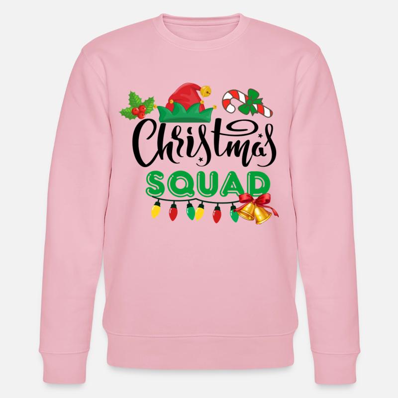 Équipe de Noël, Épouser Noël - Sweat bio CHANGER Stanley/Stella Unisexe - rose pâle