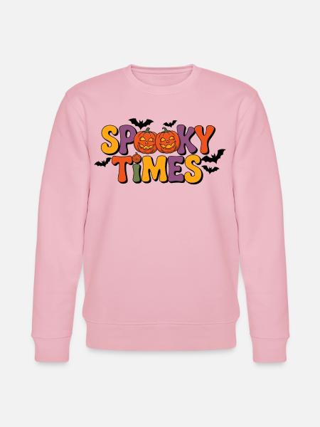 Spooky Times Halloween Pumpkins - Stanley/Stella Unisex Bio-Sweatshirt CHANGER - Hellrosa