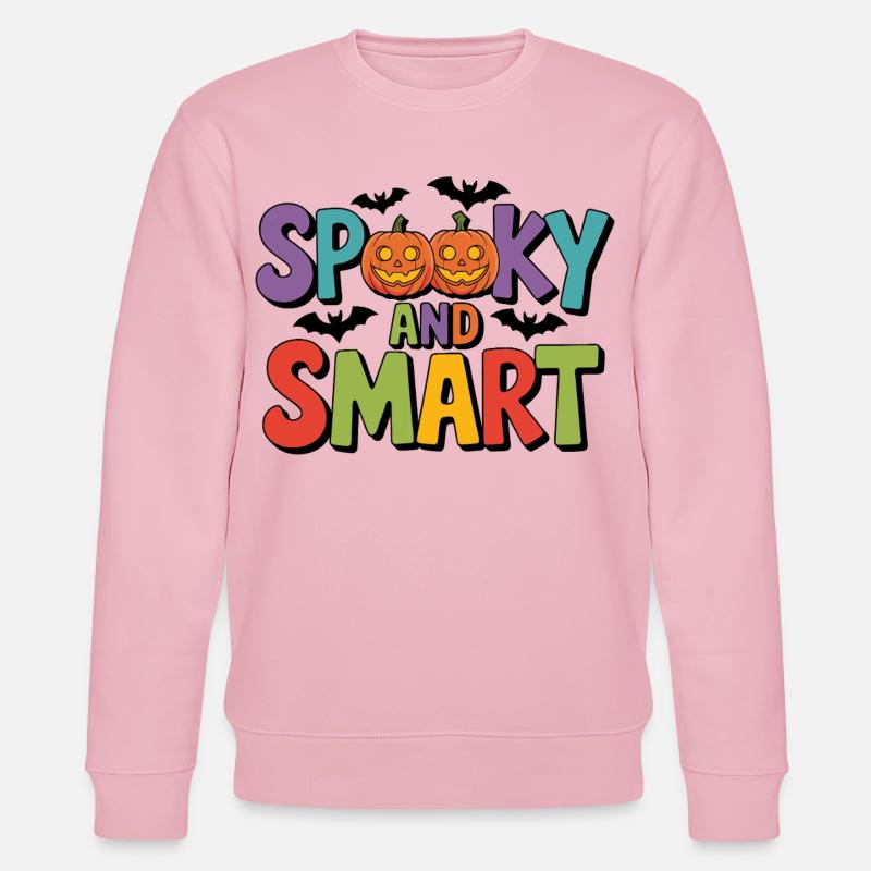 Spooky and Smart Halloween Design - Stanley/Stella Unisex Bio-Sweatshirt CHANGER - Hellrosa