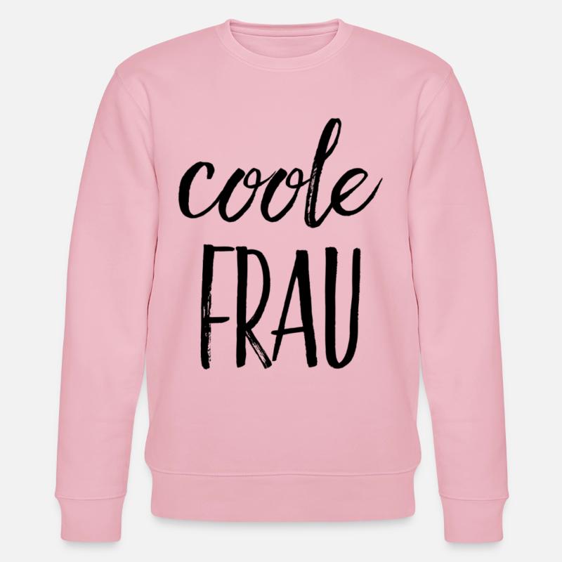 Coole Frau - Stanley/Stella Unisex Bio-Sweatshirt CHANGER  - Hellrosa