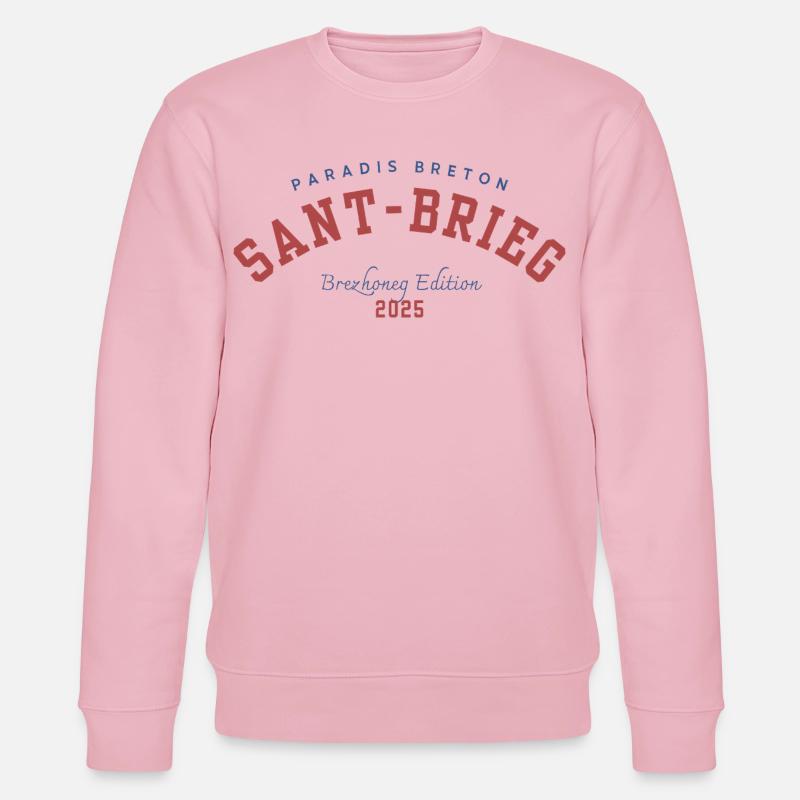 Saint-Brieuc 2025 - Stanley/Stella Unisex Bio-Sweatshirt CHANGER  - Hellrosa