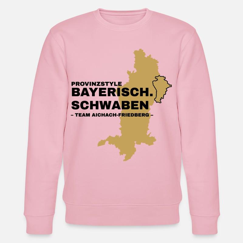 Schwaben | AICHACH-FRIEDBERG - Stanley/Stella Unisex Bio-Sweatshirt CHANGER  - Hellrosa