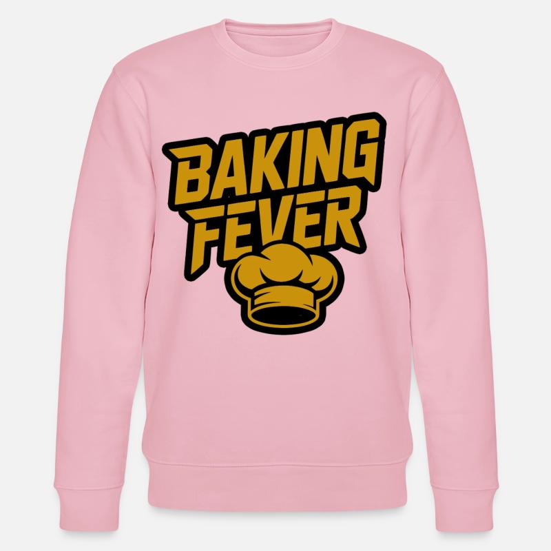 Baking Fever: Chef Hat Graphic - Stanley/Stella Unisex Bio-Sweatshirt CHANGER  - Hellrosa