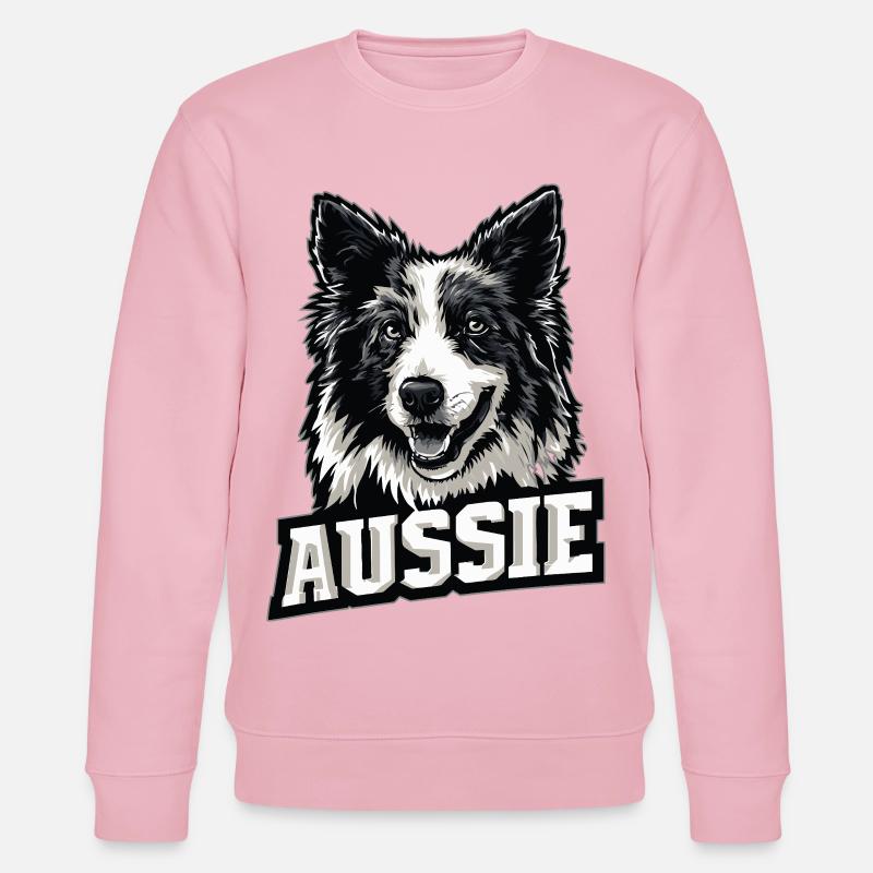 Australian Shepherd – Aussie Pride - Stanley/Stella Unisex Bio-Sweatshirt CHANGER  - Hellrosa