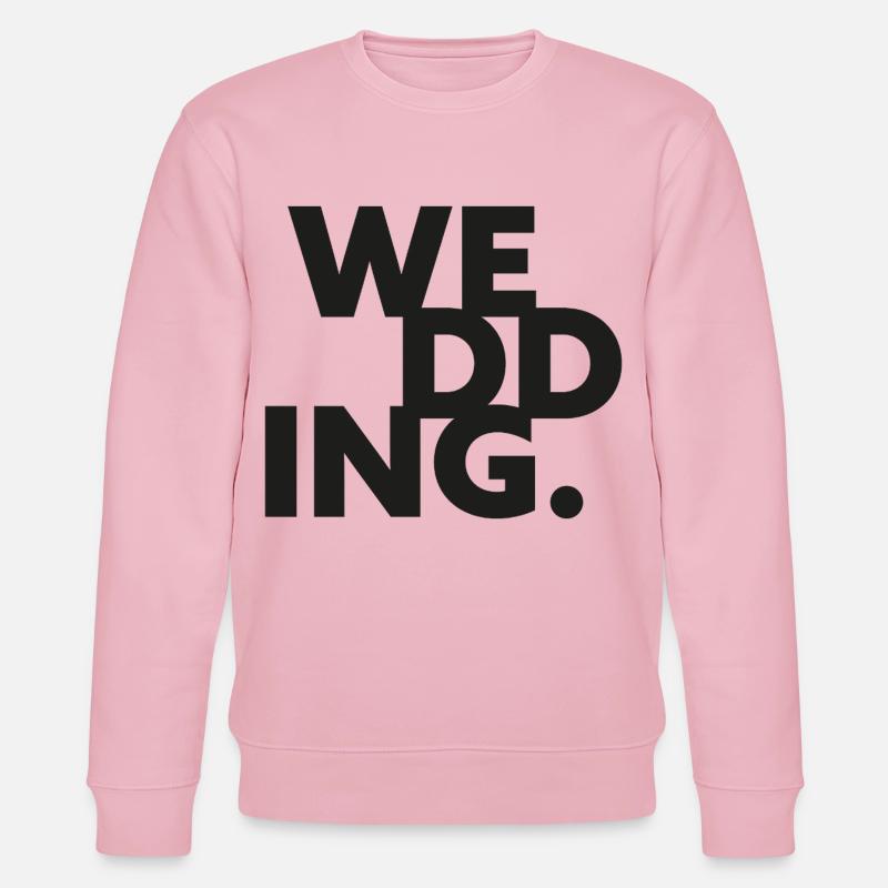 GIUDAN Berlin Collection: WEDDING - Stanley/Stella Unisex Bio-Sweatshirt CHANGER  - Hellrosa