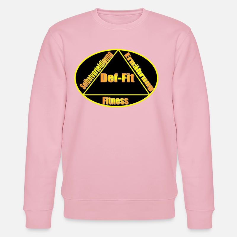 Logo_Grafik - Stanley/Stella Unisex Bio-Sweatshirt CHANGER  - Hellrosa
