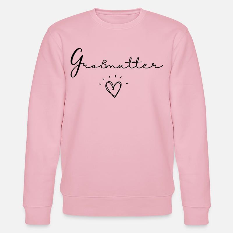 Großmutter - Stanley/Stella Unisex Bio-Sweatshirt CHANGER  - Hellrosa