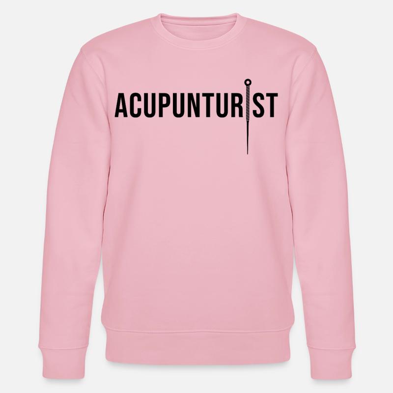 Akupunkteur, professionell lizenzierte TCM-Praxis - Stanley/Stella Unisex Bio-Sweatshirt CHANGER  - Hellrosa