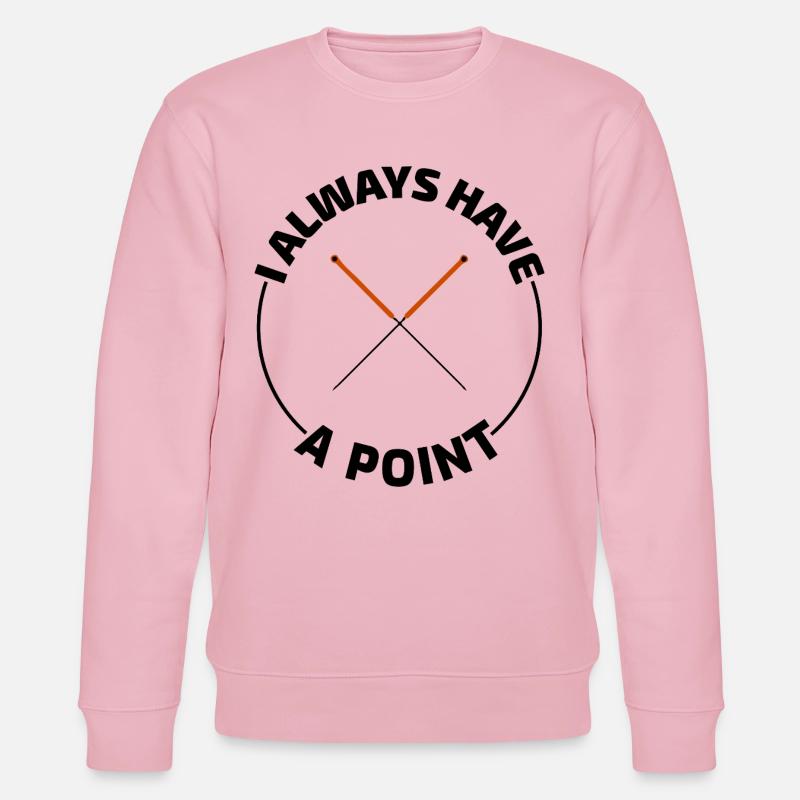 Licensed TCM Practitioner Expert Precision  - Stanley/Stella CHANGER Unisex Organic Sweatshirt - cotton pink