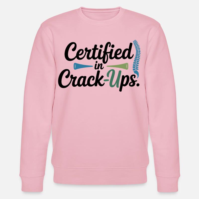 Chiropractor Alignment Is Everything Professional - Stanley/Stella CHANGER Unisex Organic Sweatshirt - cotton pink