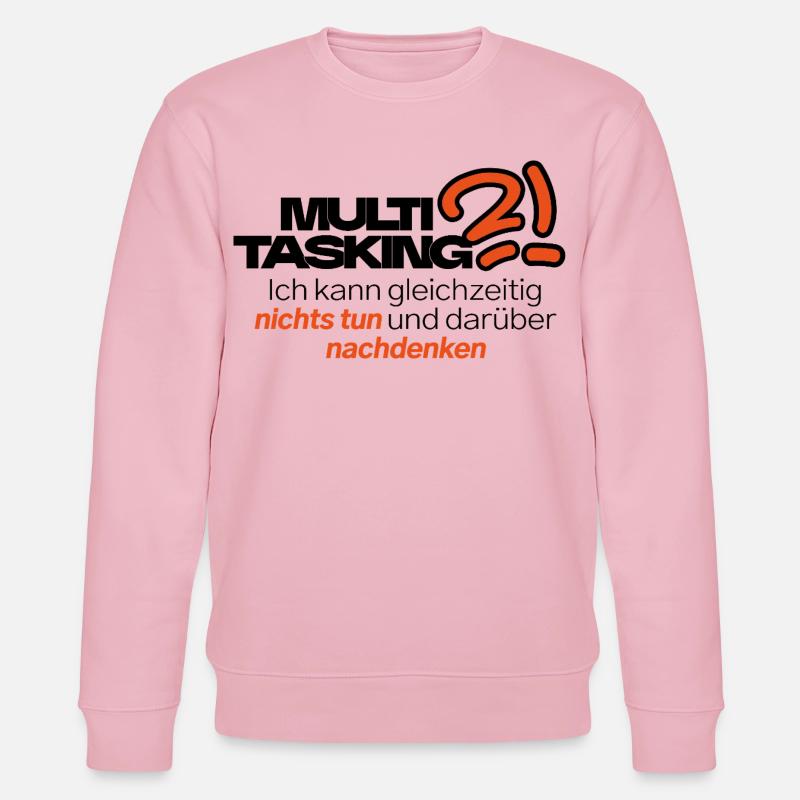 Multitâche dans le style - Sweat bio CHANGER Stanley/Stella Unisexe - rose pâle