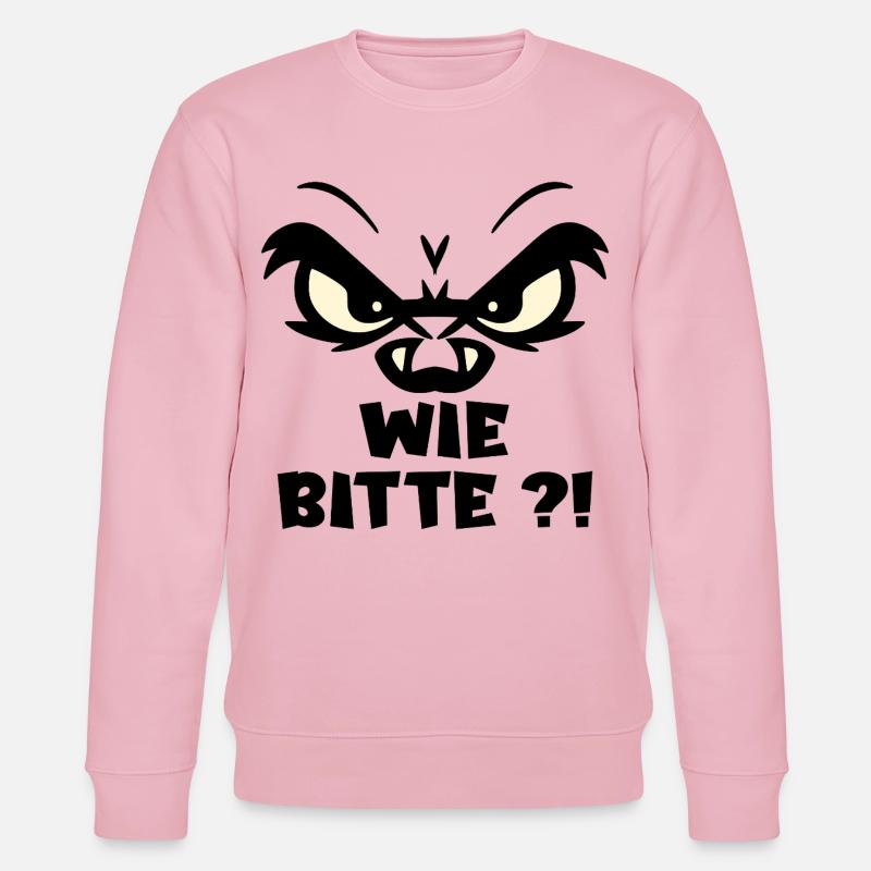 Comme je vous en prie d’exprimer - Sweat bio CHANGER Stanley/Stella Unisexe - rose pâle