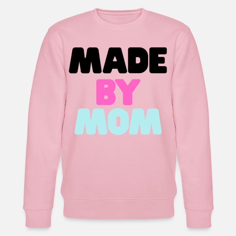 Made By Mom - Stanley/Stella Unisex Bio-Sweatshirt CHANGER  - Hellrosa