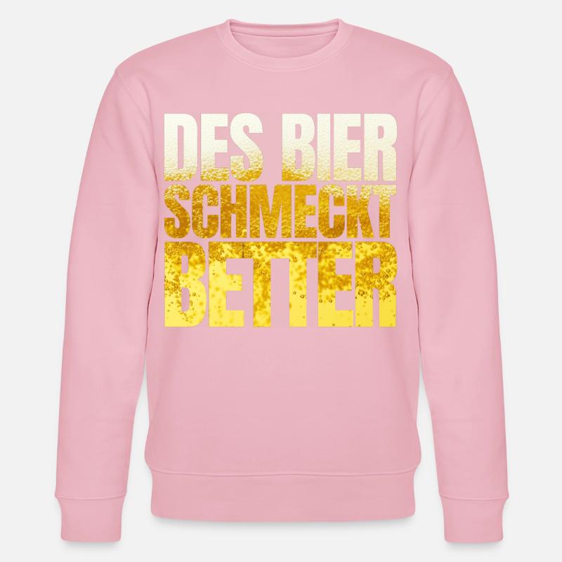 La bière du Tyrol est meilleure - Sweat bio CHANGER Stanley/Stella Unisexe - rose pâle