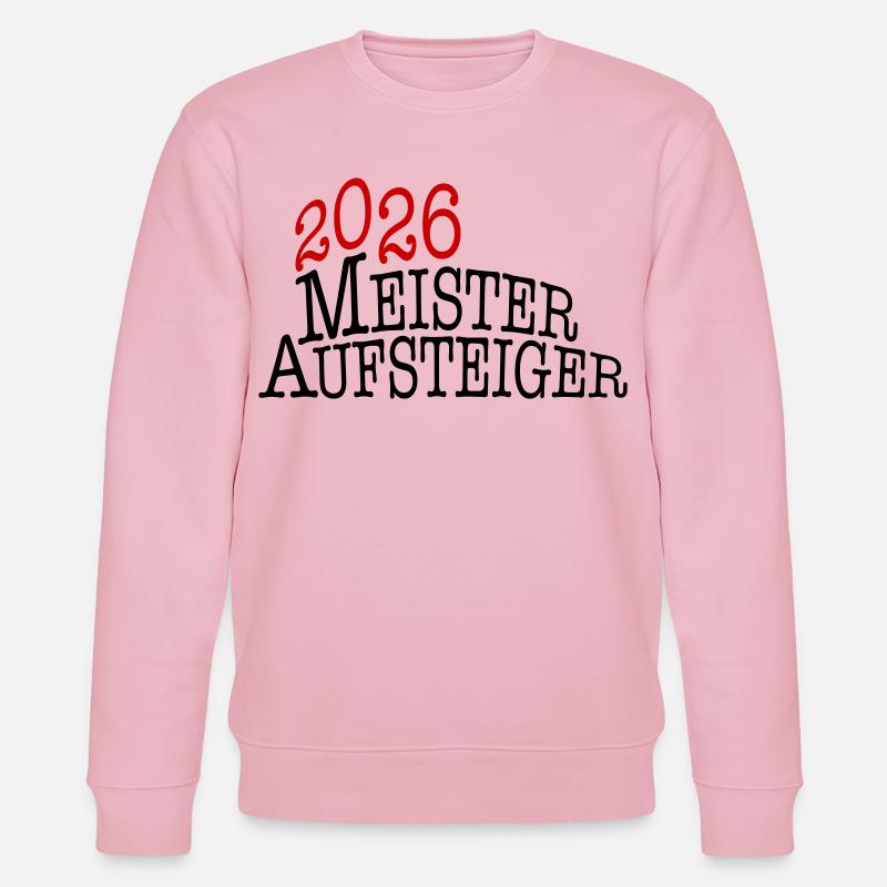 Champion et équipe promue 2026 - Sweat bio CHANGER Stanley/Stella Unisexe - rose pâle