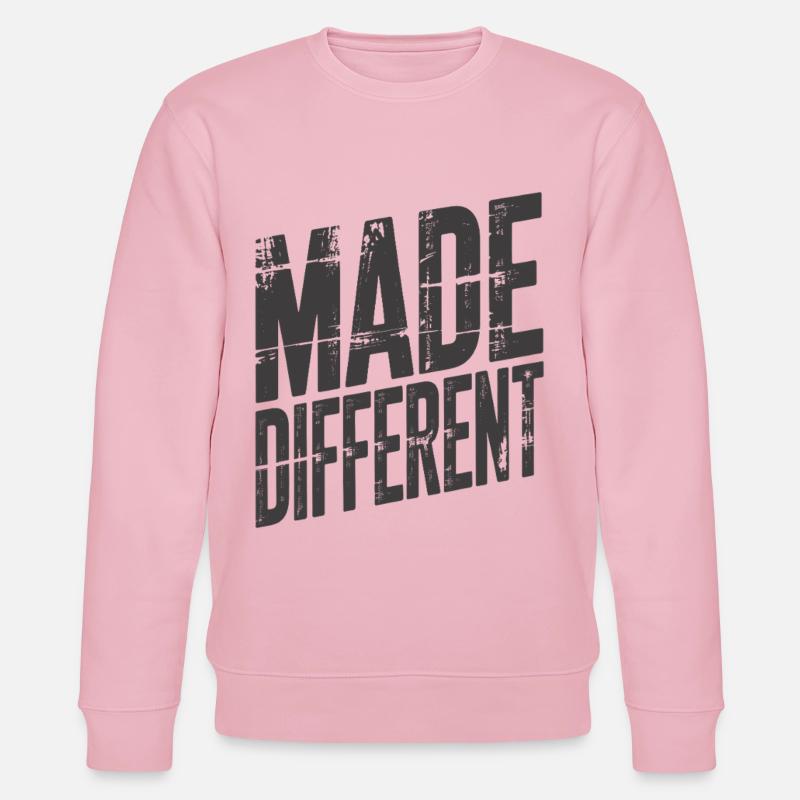 Anders gemacht, einzigartig gedacht - Stanley/Stella Unisex Bio-Sweatshirt CHANGER  - Hellrosa