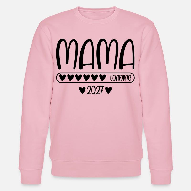 Mama 2027 loading - Stanley/Stella Unisex Bio-Sweatshirt CHANGER  - Hellrosa