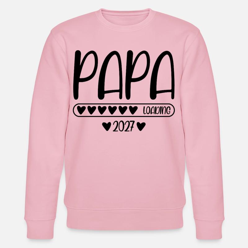 Papa 2027 loading - Stanley/Stella Unisex Bio-Sweatshirt CHANGER  - Hellrosa