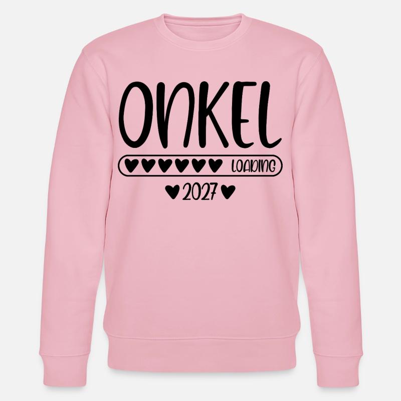 Onkel 2027 loading - Stanley/Stella Unisex Bio-Sweatshirt CHANGER  - Hellrosa