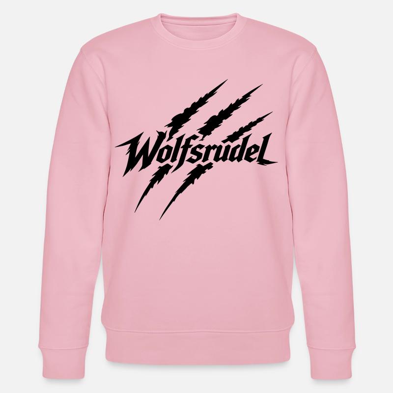 Wolfsrudel - Stanley/Stella Unisex Bio-Sweatshirt CHANGER  - Hellrosa