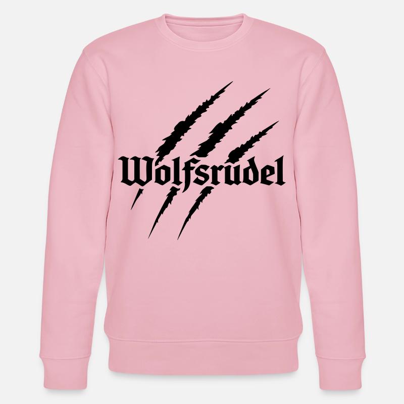 Wolfsrudel - Stanley/Stella Unisex Bio-Sweatshirt CHANGER  - Hellrosa