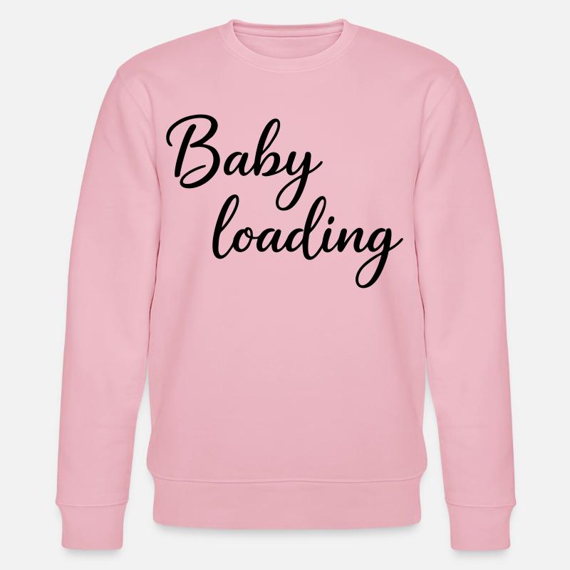 Baby Loading - Stanley/Stella Unisex Bio-Sweatshirt CHANGER  - Hellrosa