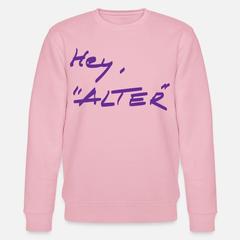 Salutations - différent - Sweat bio CHANGER Stanley/Stella Unisexe - rose pâle