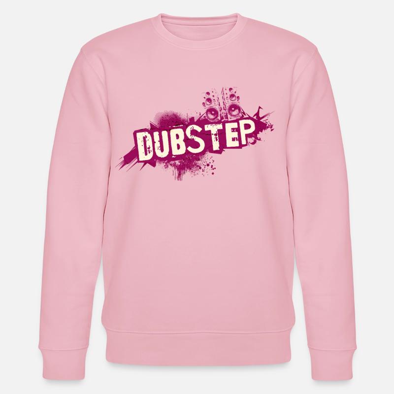 Dubstep graffiti grunge - Sweat bio CHANGER Stanley/Stella Unisexe - rose pâle