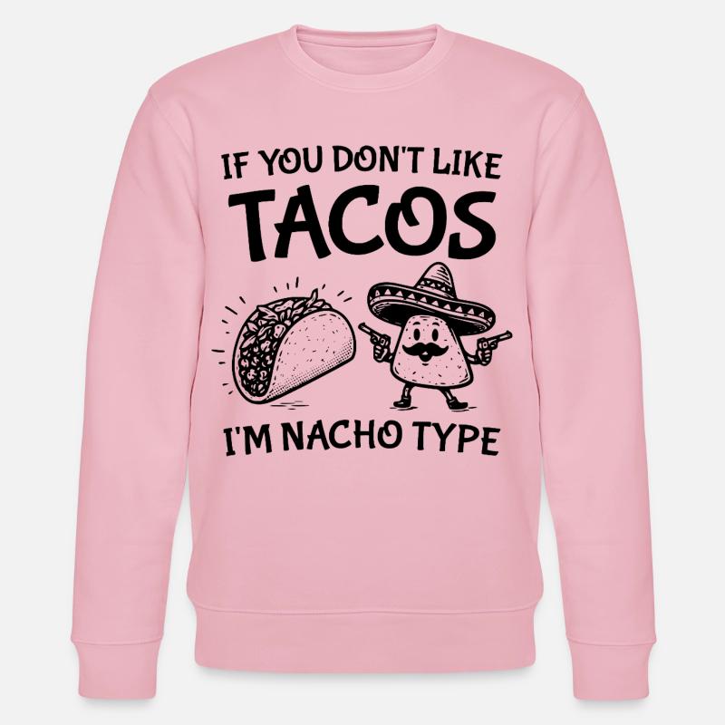 Nacho-Typ Cinco-Hemd - Stanley/Stella Unisex Bio-Sweatshirt CHANGER  - Hellrosa