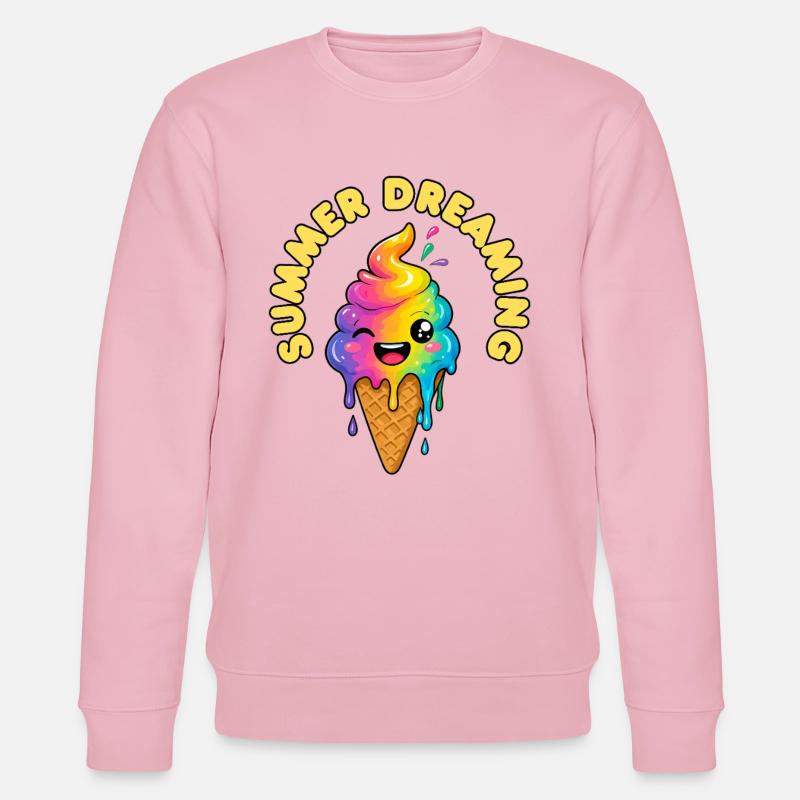 Summer Dreaming - Stanley/Stella Unisex Bio-Sweatshirt CHANGER  - Hellrosa