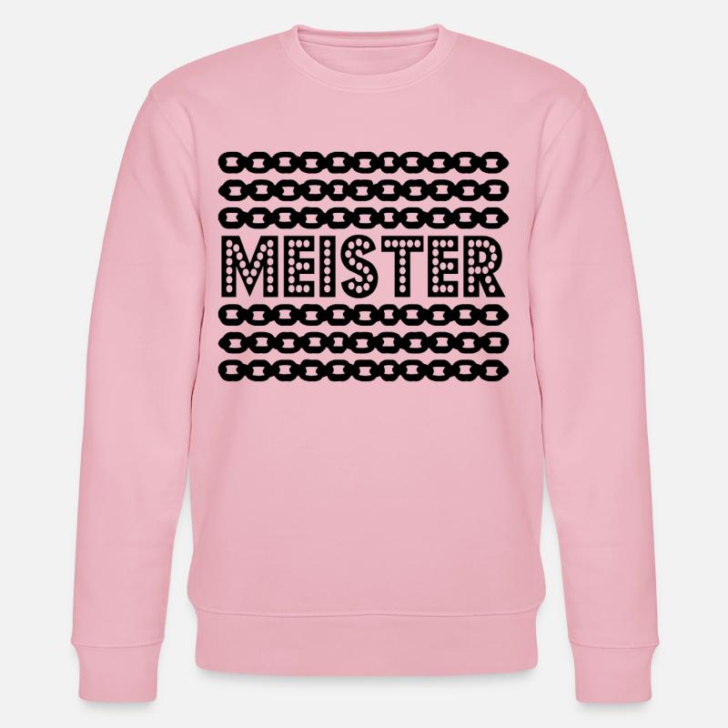 Master Degree Master Chains - Stanley/Stella CHANGER Unisex Organic Sweatshirt - cotton pink