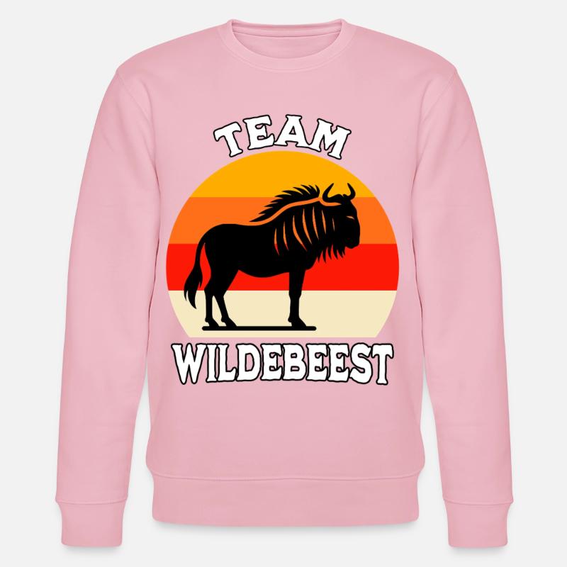 Team Gnu - Stanley/Stella Unisex Bio-Sweatshirt CHANGER - Hellrosa