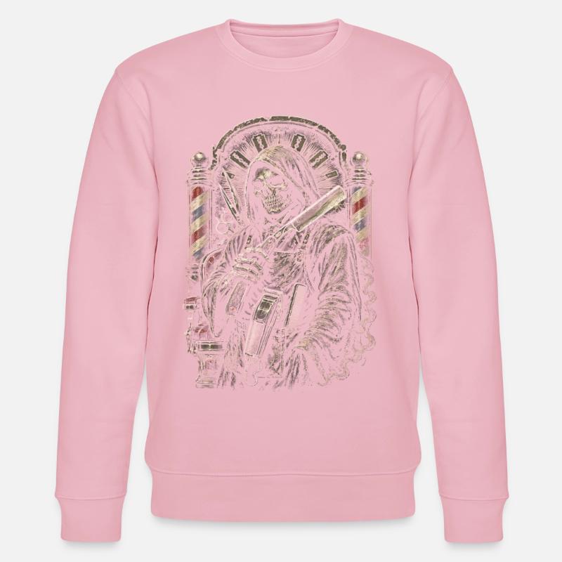 Barber Barbier - Stanley/Stella Unisex Bio-Sweatshirt CHANGER  - Hellrosa
