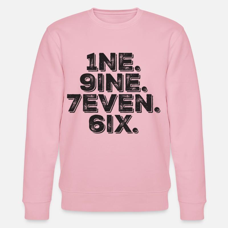 Millésime 1976 - Sweat bio CHANGER Stanley/Stella Unisexe - rose pâle