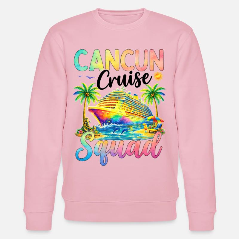 Cancun Cruise Squad - Stanley/Stella Unisex Bio-Sweatshirt CHANGER - Hellrosa