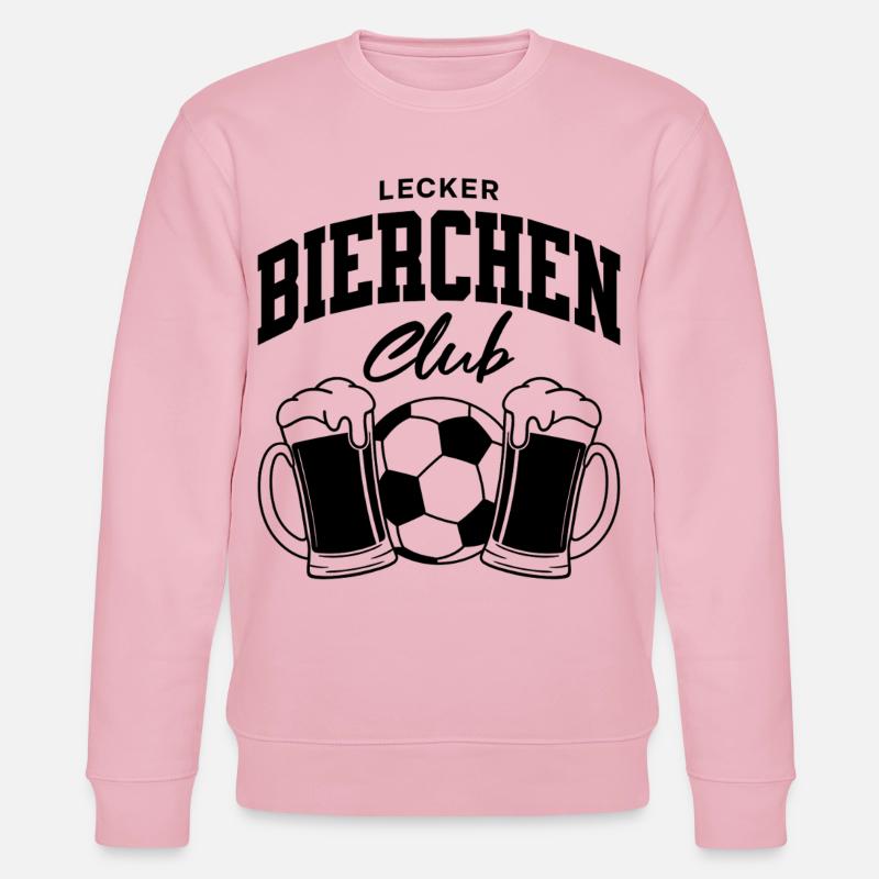 Lecker Bierchen Club - Stanley/Stella Unisex Bio-Sweatshirt CHANGER - Hellrosa