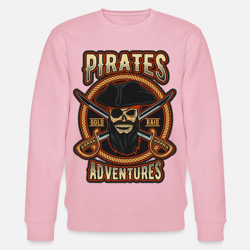 Pirate Gold Raid Patch - Sweat bio CHANGER Stanley/Stella Unisexe - rose pâle