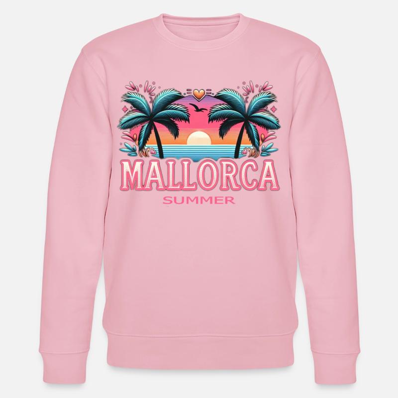 Majorca - Stanley/Stella CHANGER Unisex Organic Sweatshirt - cotton pink