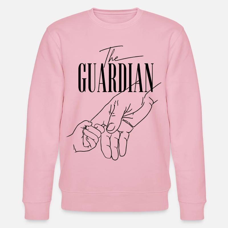 LE GARDIEN - Sweat bio CHANGER Stanley/Stella Unisexe - rose pâle