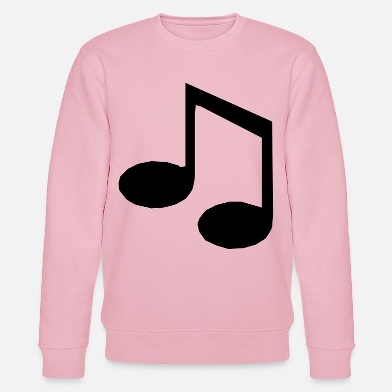 Musiknote - Stanley/Stella Unisex Bio-Sweatshirt CHANGER  - Hellrosa