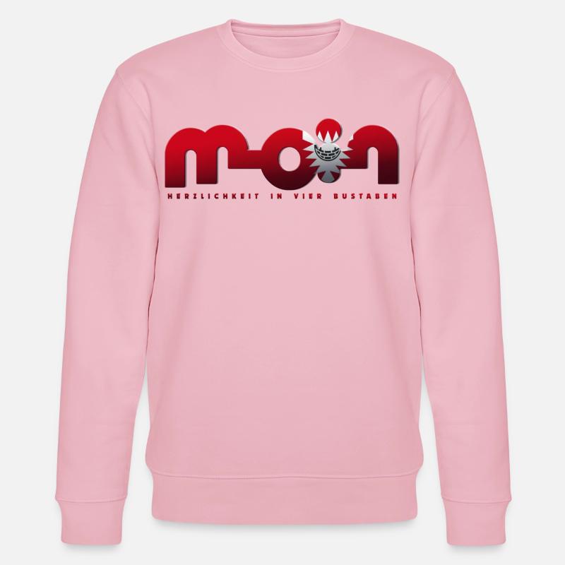 Moin - Stanley/Stella Unisex Bio-Sweatshirt CHANGER - Hellrosa