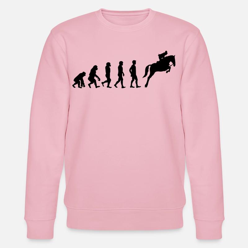 Reiter Evolution - Stanley/Stella Unisex Bio-Sweatshirt CHANGER  - Hellrosa