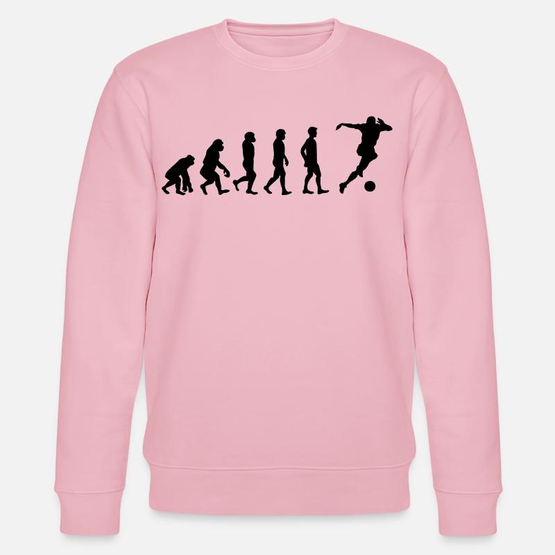 Evolution soccer - Sweat bio CHANGER Stanley/Stella Unisexe - rose pâle