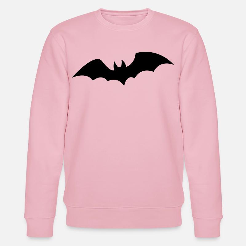 Fledermaus - Stanley/Stella Unisex Bio-Sweatshirt CHANGER - Hellrosa