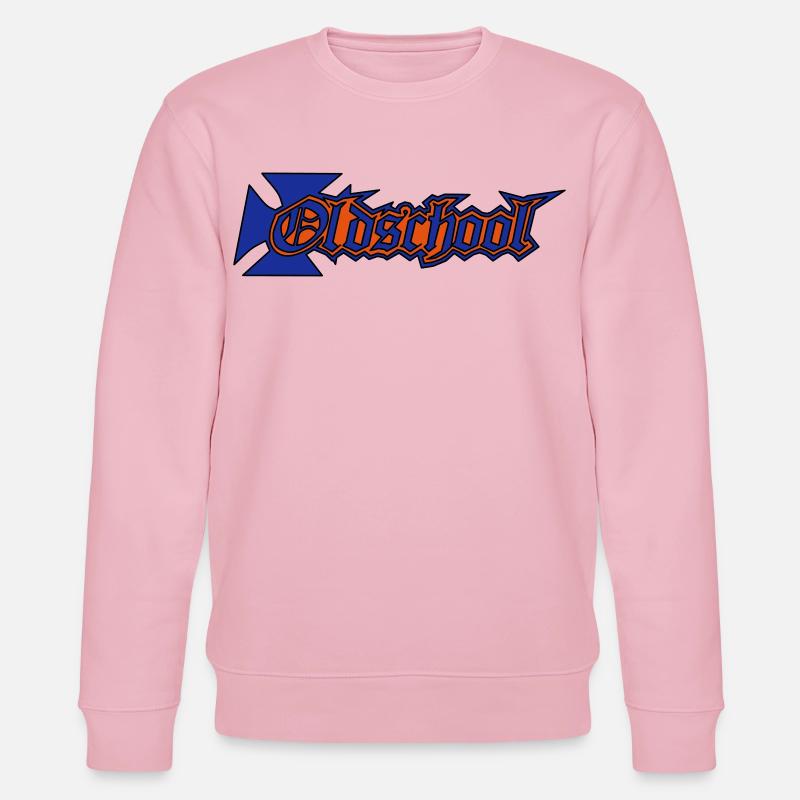 Old School - style - cool - Stanley/Stella Unisex Bio-Sweatshirt CHANGER  - Hellrosa
